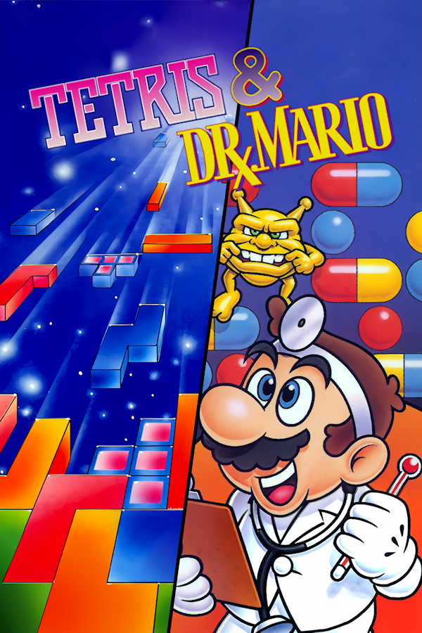Tetris & Dr. Mario cover art